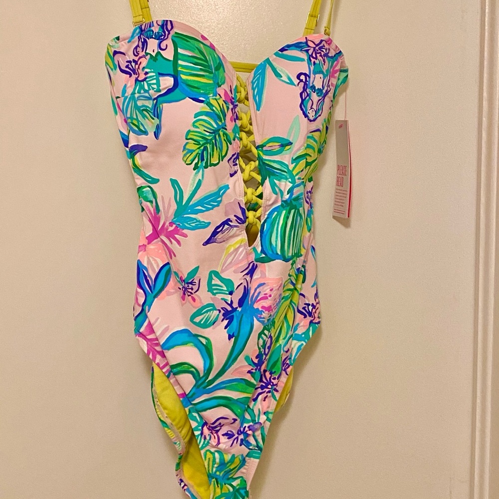 Lilly Pulitzer Mermaid in the Shade Jules swimsuit